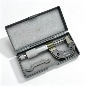OEM Industrial Grade 0 25mm Micrometer 0.01mm Accuracy Alloy Steel Precision Metric Gauge Calibration Kit 1 Year Warranty Model