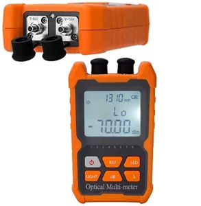 OEM ODM Fiber Optic Cable Tester Portable Optical Fiber Power Meter FCSCST Universal Interface Integrated OPM VFL and RJ45 Function