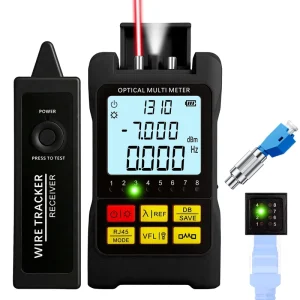 OEM ODM Portable 5in1 Fiber Optic Cable Tester with Optical Power Meter Cable Finder Visual Fault Locator RJ45 Network Cable Test