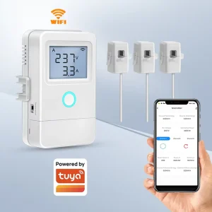OEM WiFi App Control Smart Electricity Meter Works with Tuya Smart Life