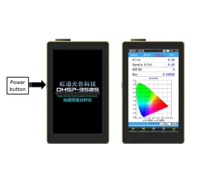 OHSP350S UV VIS IR Spectrometer Light Spectrum Analyzer Colorimeter