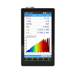 OHSP350Z Portable Spectrometer Colorimeter Luminometer Also Test Light Intensity cd