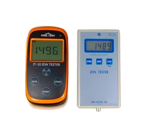 ONETEST Negative Ion Counter Tester CE for 0 99990 Pieces cm Range 15% Accuracy IP55 Protection 4 Digit LCD 28 Data