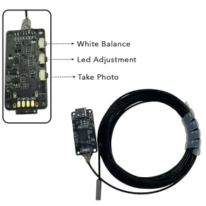 OV9734 Endoscope Camera with 3 to 50mm Depth of Field Ideal for Industrial Inspection OEM Size Customization Available