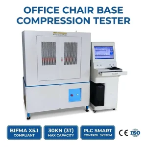 Office Chair Manufacturer QC Tester Five Claw Chair Leg Static Compressive Strength Testing Machine