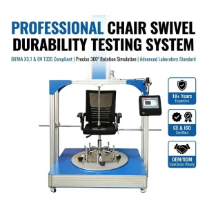 Office Chair Swivel Durability Tester 200kg Capacity Furniture Quality Control Machine