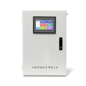 Online Industrial Water Quality Meter PH NTU EC DO TEMP Multifunction Monitor TFT Display 0.01pH Accuracy Stainless Steel