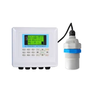 Open Channel Ultrasonic Flow Meter with RS485 and Data Logger Non-Contact Clamp-on Design IP68 Industrial Water Meter