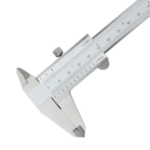Optical High-Precision Stainless Steel Vernier Caliper 0-100mm and 0-125mm Measuring Range