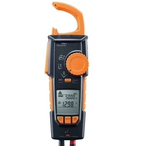 Original Hook Clamp Meter Model 770 1 LCD Display 400A Current Rating 0.8% Accuracy 1.0mV 600V Voltage Range 15C +60C