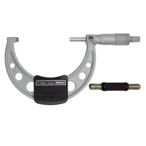 Original Mitutoyo 103 140 10 OM 100 Range 75 100mm Graduation 0.01mm Outside Micrometers
