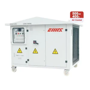 Outdoor IP54 Resistive AC Load Bank for Generator Testing, 500 kW, 400 V, 50 Hz, 3-Phase, Dual Voltage, LCD