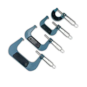 Outside Micrometer Set 0 25mm 25 50mm 50 75mm 75 100mm 100 125mm 125 150mm Analog External Micrometer Measuring Tool