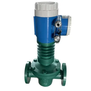 Oval Gear Flow Meter High Temperature Digital Cast Iron 1 1/2” Ethanol Water Industrial Diesel Oil
