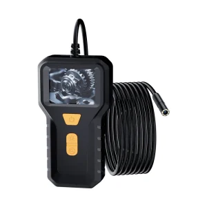 P240 Handheld Endoscope Camera 2.4′ Screen 8mm Lens 1080P Industrial Borescope Camera Ip67 Car Pipe Inspection Camera 2m Cable