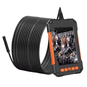 P40 8mm HD Waterproof Portable Integrated Hand held Vertical Screen Industry Endoscope Length 10m