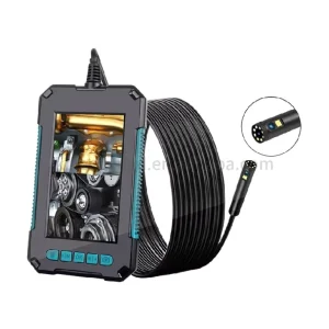 P40 HD Dual Lens Industrial Endoscope 1080P Waterproof Endoscope with Screen Handheld Endoscope