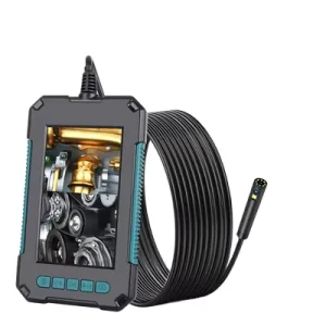 P40 HD Dual Lens Industrial Endoscope 1080P Waterproof Endoscope with Screen Handheld Endoscope