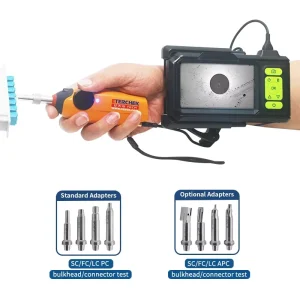 P5000i Video Digital Scope Fiber Optic Testing Equipment Fiber Microscope Inspection Probe