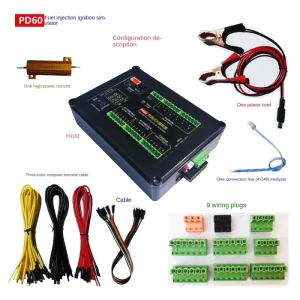 PD60 MN300 YC600 Six-channel Automobile Signal Generator ECU Computer Maintenance Detector Crankshaft Camshaft Sensor Simulator