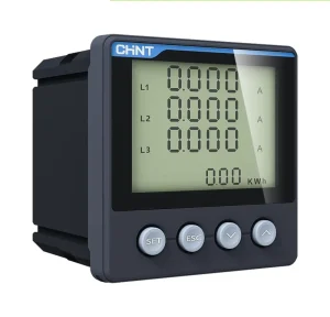 PD666 Programmable 3 Phase Multi-function Power Meter Digital Panel Meter for Power System