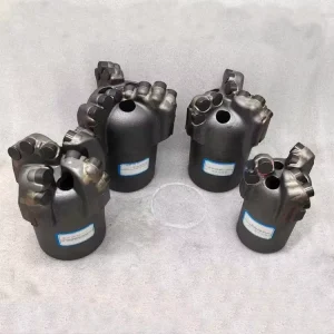 PDC Diamond Non core Drill Bit Machining Process 3 Wings Step Arc Water Well Rock Drilling Tool