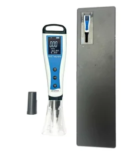 PH-9063S Waterproof PH EC Temperature 3 in 1 Measuring Water and Wettable Solids Such As Soil Dough Milk Fruits Meat