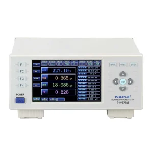 PM9200 Single Phase 0.2 Class Power Meter with RS232 RS485 USB Communication Multi Function Power Analyzers