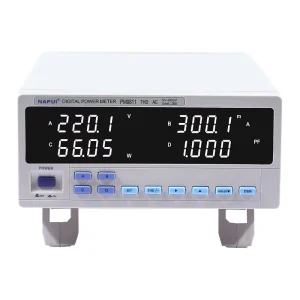 PM9811 Single Phase Power Quality Harmonic Meter Mini Multifunctional Reactive Electricity Meter RS232 RS485 Communication CE