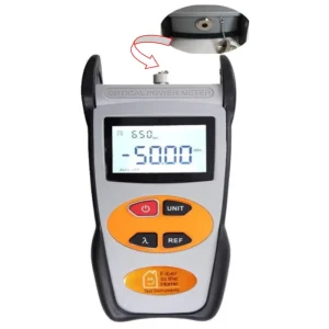 POF Optical Power Meter 650nm for POF Power Testing Meter or Plastic Fiber Optic Power Meter
