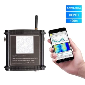 PQWT-M100 High Accuracy 3D Metal Detector 100M Underground Water Detector Ground Water Industrial Metal Detectors