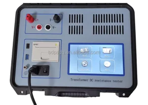 PUSH Transformer DC Resistance Tester 3 Channel High Precision 0.1 Resolution 200W Power Supply