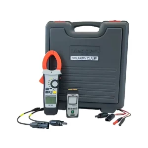 PVK350 Photovoltaic Kit with DCM1500S Solar Clamp Meter and PVM210 Irradiance Measuring Analyzing Instruments Megger 330