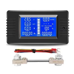 PZEM-015 DC Energy Meter 0-200V 100A for Li-ion Battery Discharge, Impedance and Capacity Testing