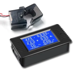 PZEM 022 6in1 Split CT 100A 1.0 Grade Accuracy Energy Consumption Current Watt Measurement Meter Power Meter