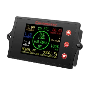 PZEM-041 8-100V 50-500A Battery Coulometer Battery Tester Monitor Capacity Indicator Display