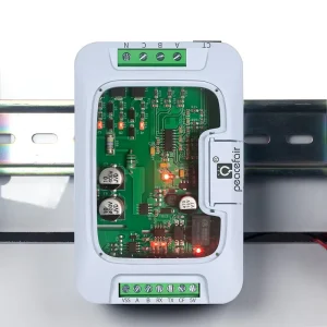 PZEM 6L24 Din Rail Three Phase Power Meter AC Voltage Current with TTL & RS485 Modbus Output Energy Meters with CT