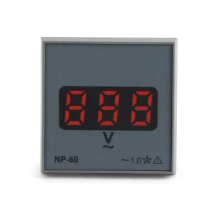 Panel Volt Power Digital Voltage Tester AC 500V Display Digital Display Voltmeter