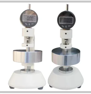 Paper Thickness Tester Cardboard Thickness Gauge Sheet Thickness Meter 0.001 mm/0.01 mm Corrugated Paper