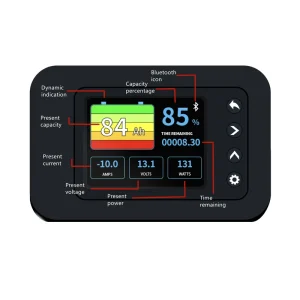 Parameter Measuring Instrument Ethernet 120V Coulometer Battery Capacity Battery Tester with 500A Shunt