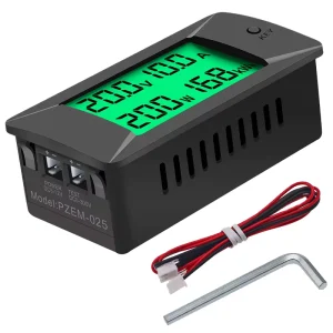 Peacefair PZEM 025 0 300V 100A Voltmeter Ammeter Digital Energy Meter Power Meters Multimeter Panel Watt Meter