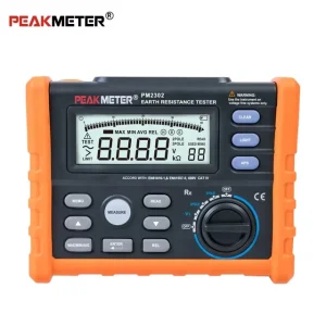 Peakmeter MS2302 Earth Ground Resistance Tester High Performance Meter