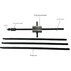 Penetrometer 10kg Light Weight Dynamic Cone Penetration Tester DCP
