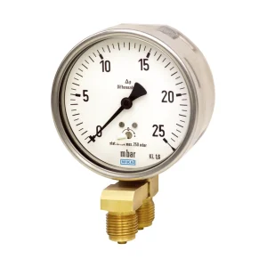 Pin Gauge Differential Pressure Gauges Models 716.11 and 736.11 High Accuracy for Very Low Pressures Down to 2.5 Mbar