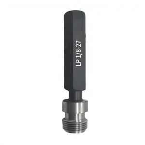 Pipe Thread Plug Gauge LP1 8 27 1 4 18 3 8 18 1 2 14 High Accuracy High Precision Measuring Tool