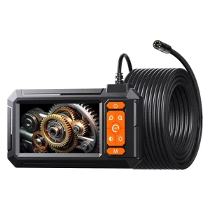 Pipeline Endoscope HD Camera Model A4L 4.3″ Display 8mm Probe Diameter 100m Work Length 2MP Pixel Live Data Industrial Sewer