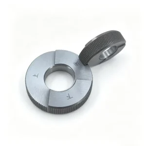 Plain Thread Gauge GCr15 High Precision Smooth Thread Gauge with 0.002 Accuracy and 0.01mm Range for Industrial Calibration QC