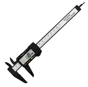 Plastic Digital Caliper Electronic Digital Vernier Caliper 100mm 150mm High Strength Plastic Caliper No Battery