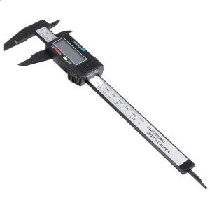 Plastic Digital Vernier Caliper 0-150mm with Dual Scale, LCD Display and Auto-Off