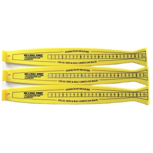 Plastic Fish Measure Crab Gauge